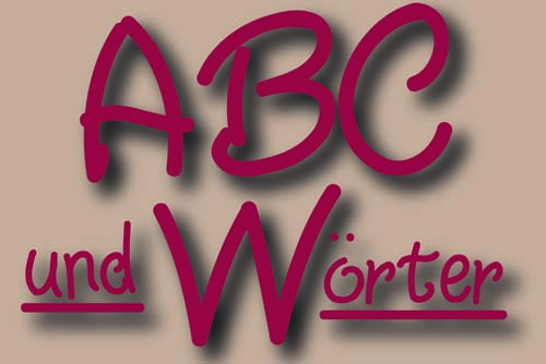 ABC und Wörter