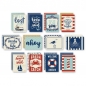 Preview: Authentic Life Cards - 3" x 4" JPocket Crafting Cards -Voyage