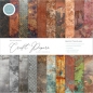 Preview: The essential Craft Papers Paper Pad - Metal Textures - 12 x 12