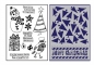 Preview: Dylusions Clear Stamps & Stencil Set - Dear Santa