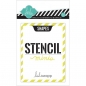 Preview: %Heidi Swapp Mini Stencil Kit - Gelb%