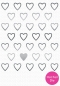 Preview: MFT Hotfoil Stamp - Impressive String of Hearts