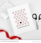 Preview: MFT Hotfoil Stamp - Impressive String of Hearts