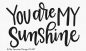 Preview: MFT You are my Sunshine