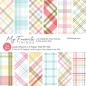 Preview: MFT Design Papier 6" x 6" - Joyful Plaid