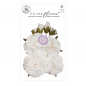 Preview: Prima Marketing Sharon Ziv Paper Flowers - Lily White 8 Stk.