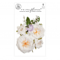 Preview: Prima Marketing Sharon Ziv Paper Flowers - Porcelain Florals 6 Stk.