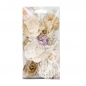 Preview: Prima Marketing Mulberry Paper Flowers - Marbled With Love/Strawberry Milkshake 9 Stk.