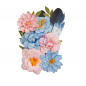 Preview: Prima Marketing Mulberry Paper Flowers - Painted Notes/Spring Abstract 10 Stk.