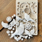 Preview: Prima Moulds - Clockwork Sparrows