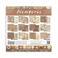 Preview: Stamperia - Background Selection - Coffee And Chocolate 8"x8"