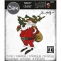 Preview: Sizzix Tim Holtz Thinlits - Woodland Santa, Colorize
