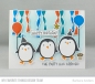 Preview: MFT Die-Namics Stanz & Stempel Set - Party Penguins