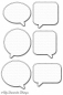 Preview: Die-namics - Speech Bubbles *limitiert*