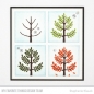 Preview: MFT Die-Namics Stanz & Stempel Set - Modern Trees