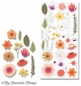 Preview: MFT Die-Namics Stanz & Stempel Set - Rustic Wildflowers