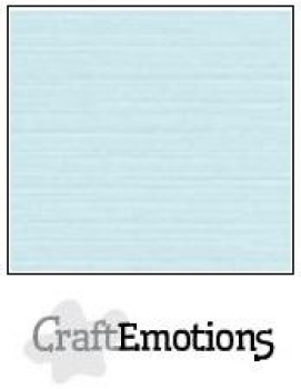Craft Emotions Leinenkarton - Baby-Blau