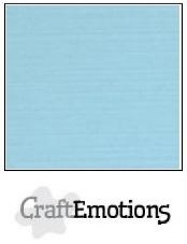 Craft Emotions Leinenkarton - Hellblau