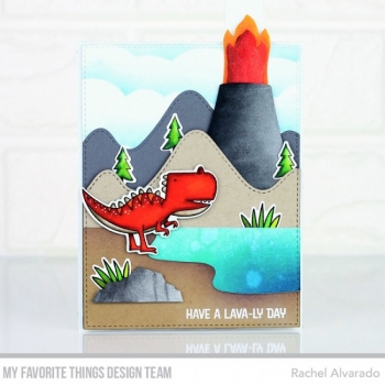 MFT Die-Namics Stanz & Stempel Set - Delightful Dinosaurs