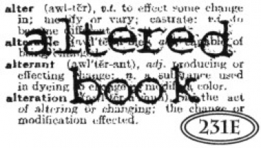alterd book definition