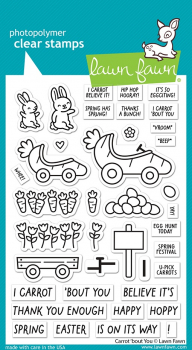 Lawn Fawn Clear Stamps - Carrot 'bout You