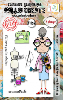 AALL & CREATE Clear Stamps - Sew Dee #1168