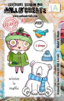 AALL & CREATE Clear Stamps - Winter Is Magic #1191