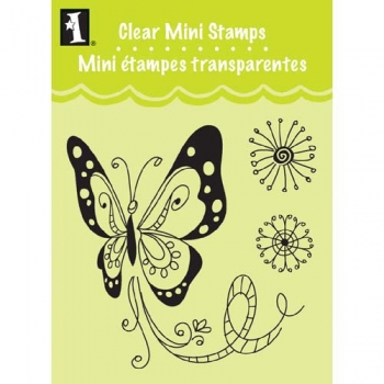 Inkadinkado Mini Clearstamp - Butterfly Trail