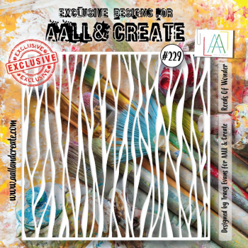 AALL & Create - Stencil - Reeds Of Wonder #229