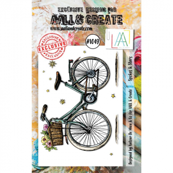 AALL & CREATE Clear Stamps - Spokes & Stars #1049