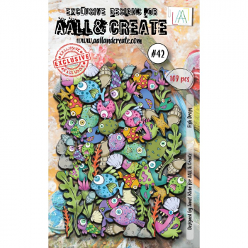 AALL & CREATE Ephemera - Fish Drops #42