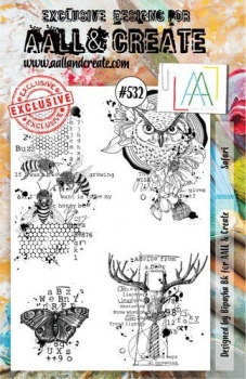 AALL & CREATE Clear Stamps - Safari #532