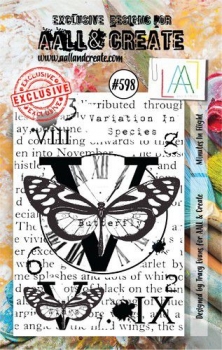 AALL & CREATE Clear Stamps - Minutes In Flight #598