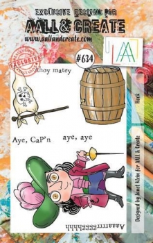 AALL & CREATE Clear Stamps - Hook #634