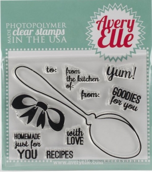 Avery Elle Clearstamps - Homemade