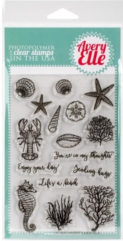 Avery Elle Clearstamps - The Reef