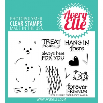 Avery Elle Clearstamps - Hang in There