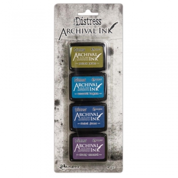 Distress Archival Mini Ink Pad Kit - Kit 1