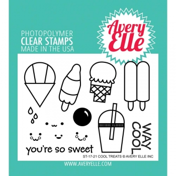 Avery Elle Clearstamps - Cool Treats