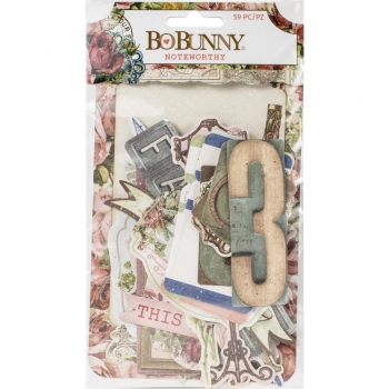 Bo Bunny Die-Cuts - Family Heirlooms Noteworthy