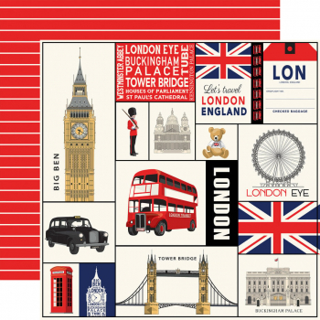 Carta Bella - Collection Kit - 12" x 12" - London