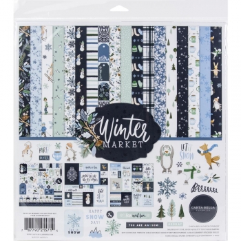 Carta Bella - Collection Kit - 12" x 12" - Winter Market