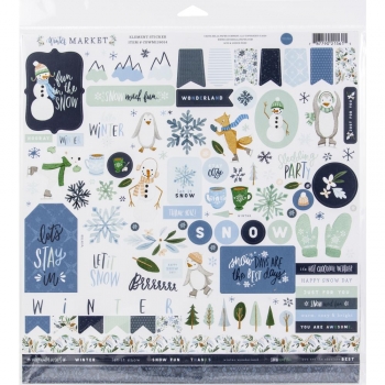 Carta Bella - Collection Kit - 12" x 12" - Winter Market