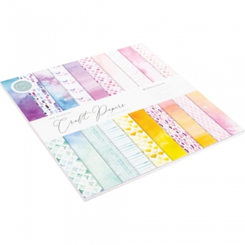 The essential Craft Papers Paper Pad - Watercolours - 12 x 12