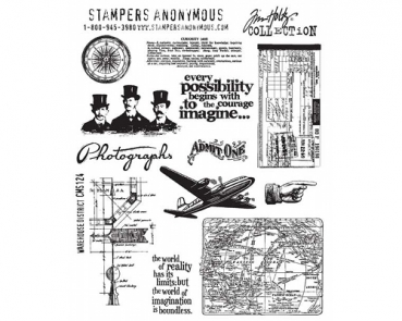 Tim Holtz Stempelset - Warehouse District