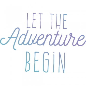 Couture Creations - MEN`S STAMP - Let The Adventure