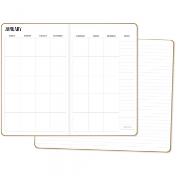 Carpe Diem Traveler`s Notebook Inserts - Monthly