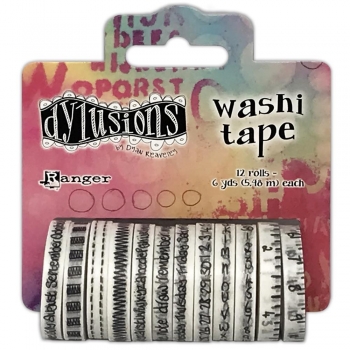 Dylusion - Washi Tape - Weiß