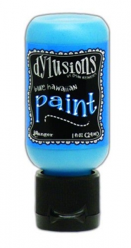 Ranger Dylusions Paint Flip Cap Bottle - Blue Hawaiian