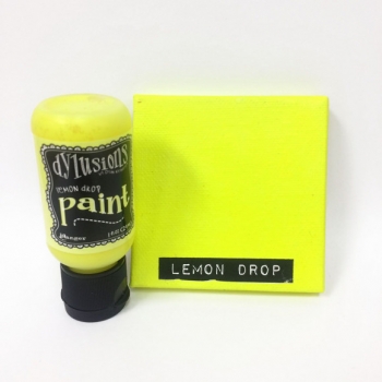 Ranger Dylusions Paint Flip Cap Bottle - Lemon Drop